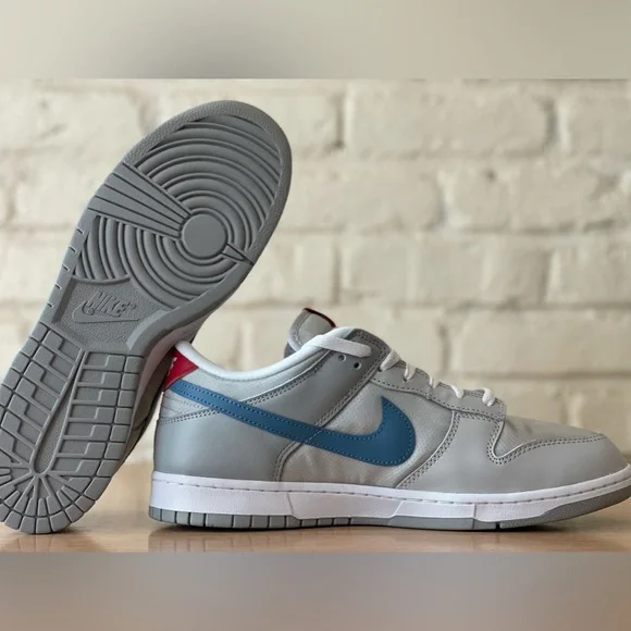 Nike Dunk Low QS Retro Silver Surfer Running Casual Shoes Men Size 11 HF0391-001 - Picture 7 of 10